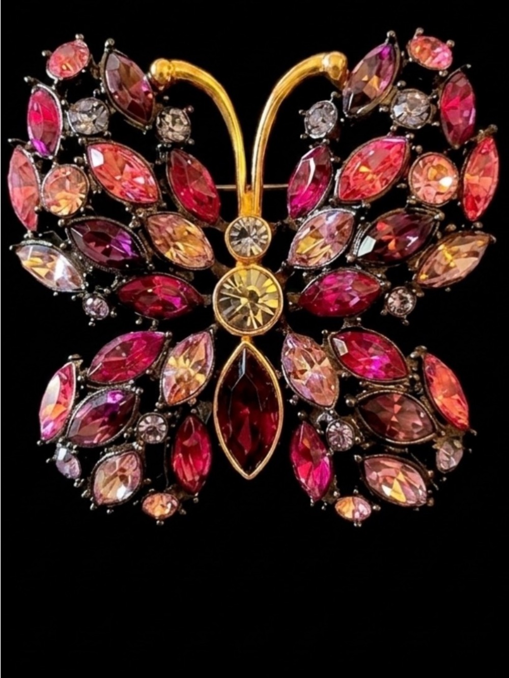#175 Joan Rivers Classics Collection Spring Butterfly Brooch